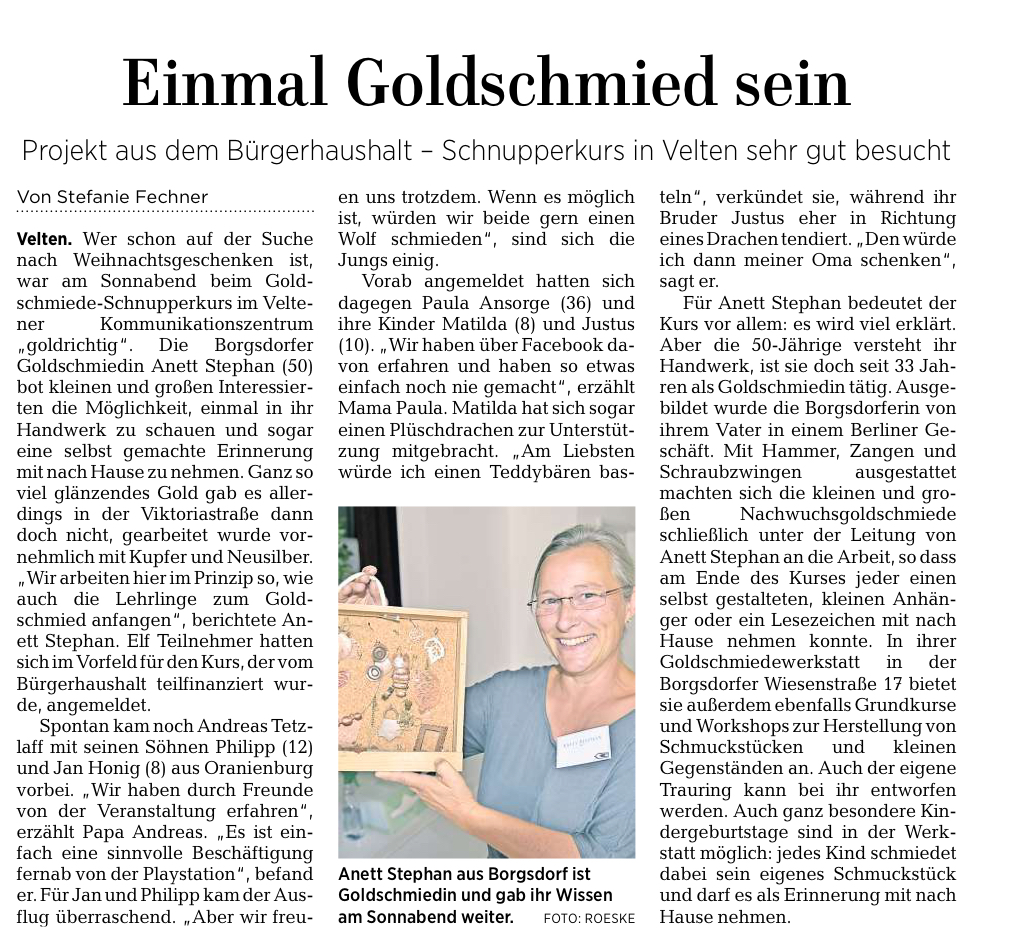 MAZ_ 20-09-07_Einmal Goldschmied sein
